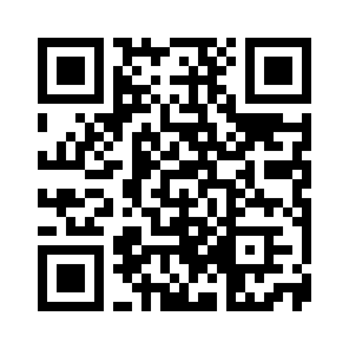 QR code that opens the Hoof Harted download page